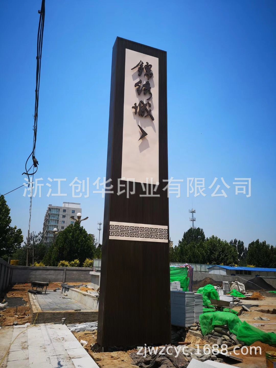 户外广告牌小区标识牌道路小区指示牌房地产标识牌物业指示牌图2
