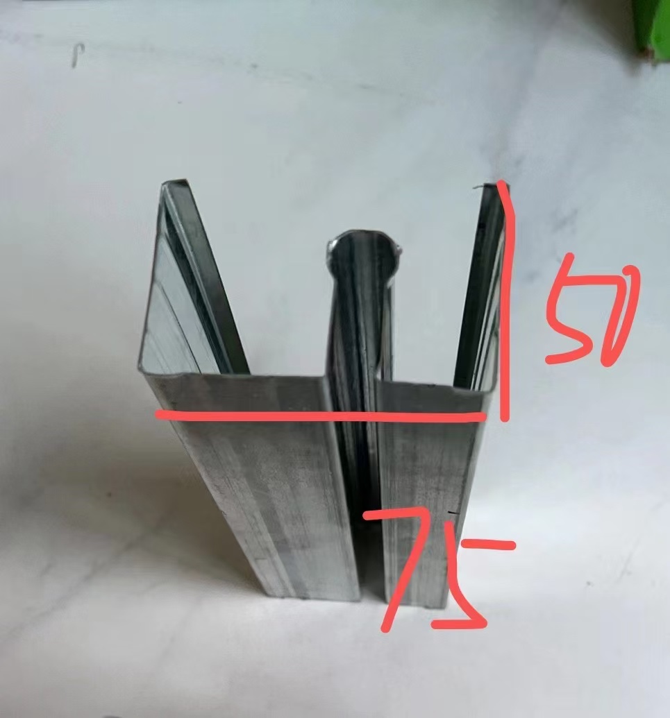 南昌铝单板,江西吊顶铝单板,勾搭龙骨,A字龙骨,C型冲孔龙骨图6