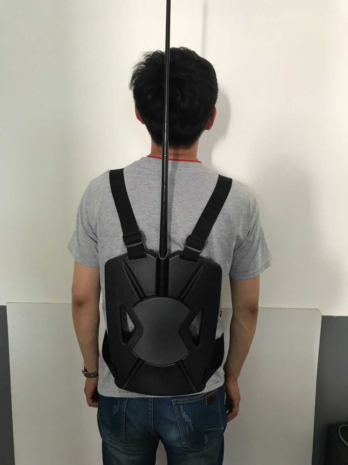 威海旺展 wzrods 背包旗/多功能广告旗/吹塑背包旗图3